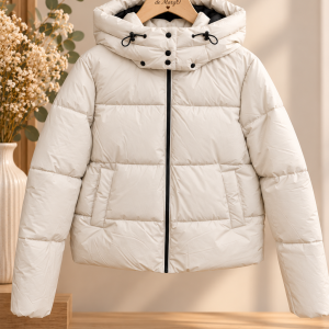 Craquez pour cette doudoune femme GEISHA écrue 🤍 À capuche, matelassée et légèrement brillante, elle allie confort, chaleur et style pour vos looks d'hiver. Doudoune femme GEISHA écrue légèrement brillante, matelassée, à capuche doublée avec cordons de serrage, fermeture zippée et poches latérales.femme, doudoune à capuche, doudoune écrue, doudoune beige, doudoune matelassée femme, veste matelassée, veste hiver femme, manteau hiver femme, veste zippée femme, doudoune brillante, doudoune légère, doudoune chaude, veste à capuche, manteau à capuche, manteau tendance femme, veste tendance femme, mode femme, prêt-à-porter femme, vêtements femme hiver, collection GEISHA. Doudoune femme, doudoune hiver femme, doudoune GEISHA, veste GEISHA, manteau GEISHA
