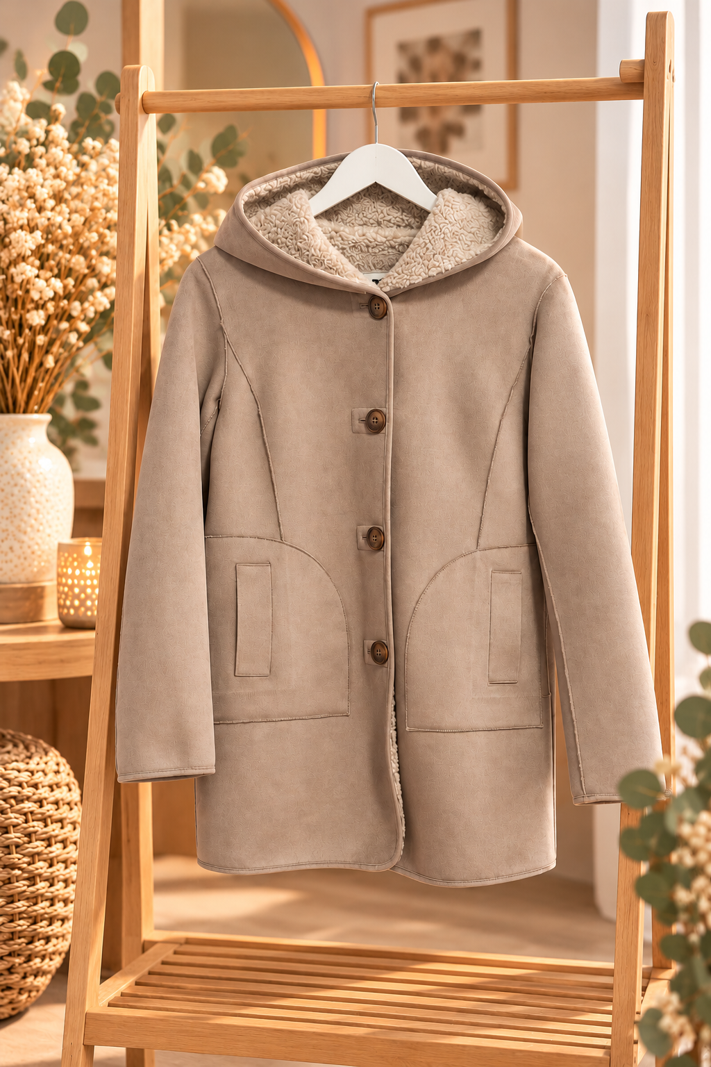 Manteau femme MD’M, manteau MDM femme, manteau réversible femme, manteau réversible MD’M, manteau gris taupe femme, manteau taupe femme, manteau gris femme, manteau suédine femme, manteau effet suède femme, manteau imitation daim femme, manteau doublé bouclette, manteau bouclette femme, manteau effet mouton femme, manteau intérieur mouton, manteau chaud femme, manteau hiver femme, manteau automne femme, manteau à capuche femme, manteau capuche femme, manteau femme chaud et confortable, manteau cocooning femme, manteau chic décontracté, manteau deux en un femme, manteau double face femme, veste réversible femme, veste suédine femme, veste bouclette femme, manteau taupe réversible, manteau gris-taupe réversible.
